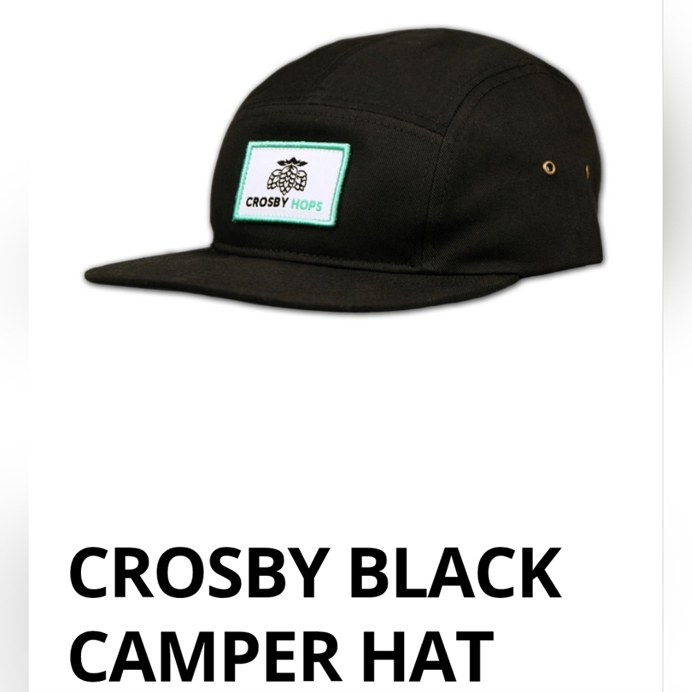 Crosby Black Camper Hat